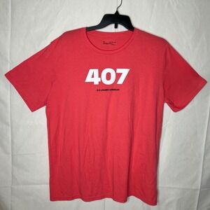 Under Armour 407 Heatgear Loose Fit T‎ Shirt Men's 3XL Red